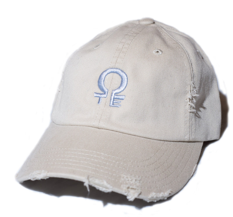 Omega Distressed Cap