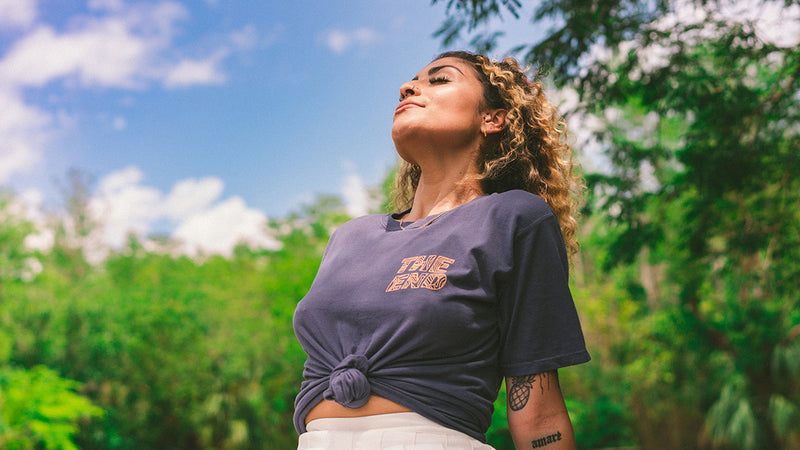 Topo Tee (Moonlight)
