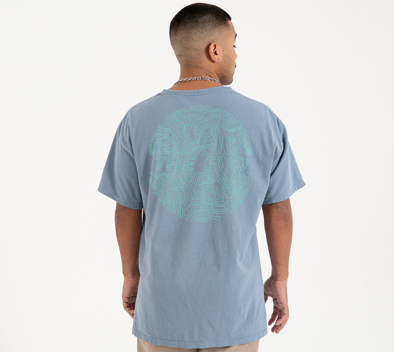 Topo Tee (Saltwater)