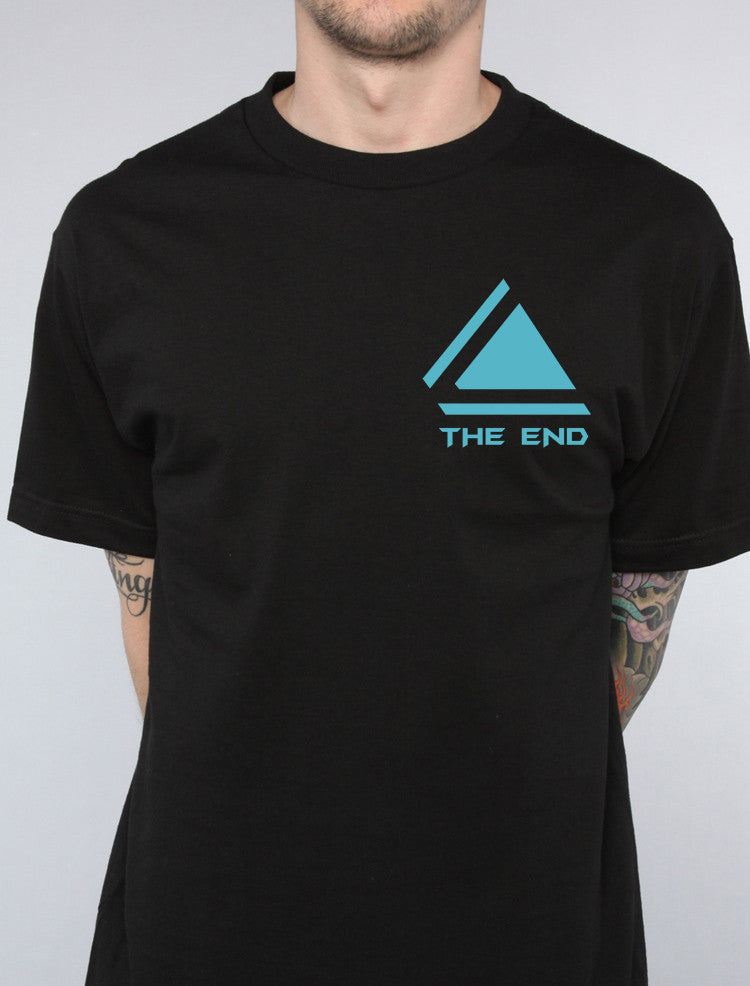 Tri Logo Tee (Blue)